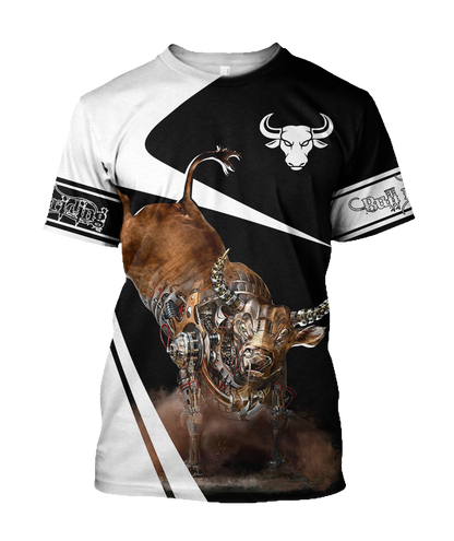 Bull Riding 3D All Over Printed Shirts JJ26052102 NT