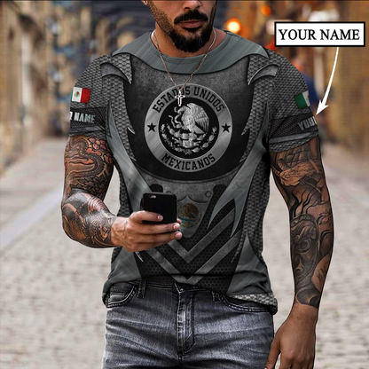 Personalized Mexico 3D All Over Printed Hoodie