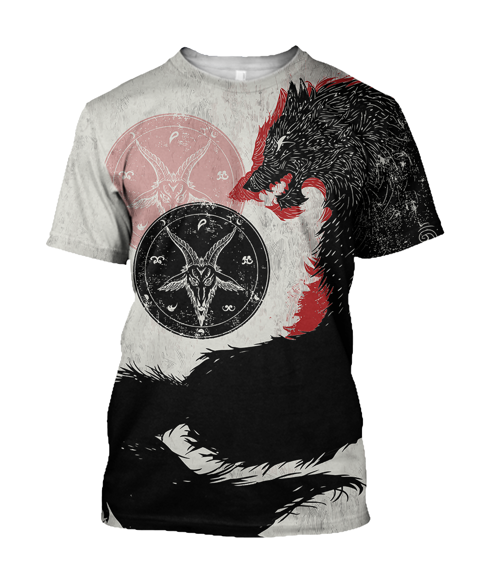 Satanic Wolf Hoodie For Men And Women JJ05022102