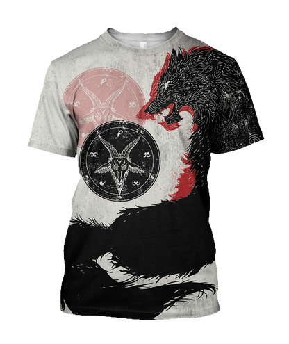 Satanic Wolf Hoodie For Men And Women JJ05022102