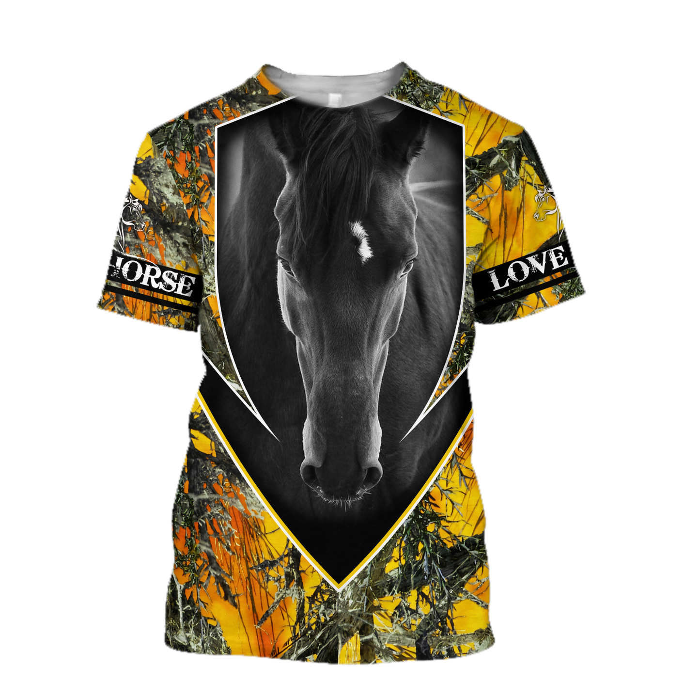 Love Horse 3D All Over Printed Shirts For Men And Women TR1912202CL