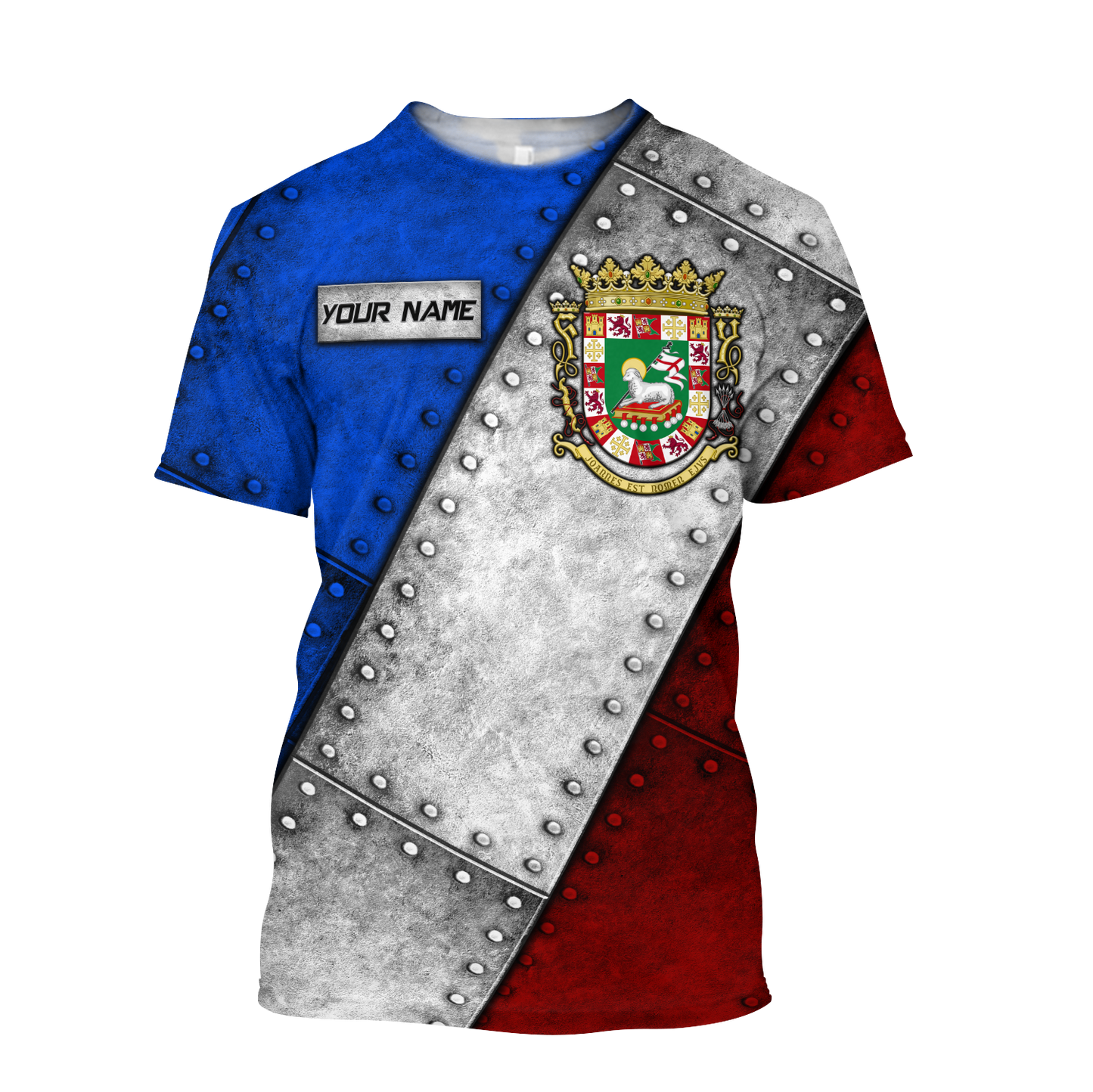 Customize Name Coat Of Arms Puerto Rico Soldier Hoodie For Men And Women