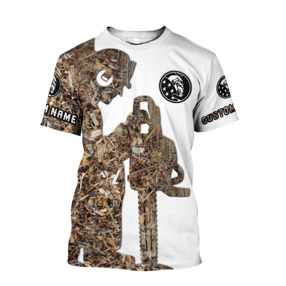 Premium Personalized 3D Printed Arborist Shirts MEI