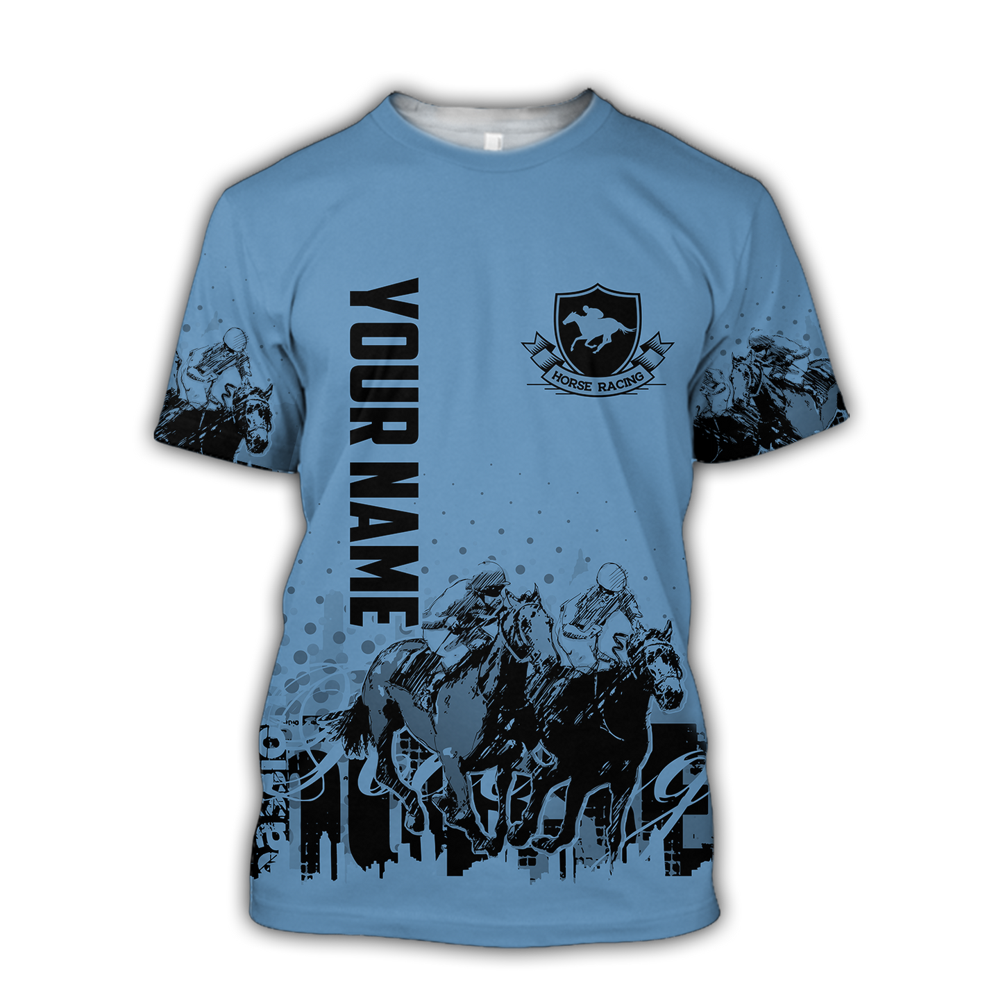 Personalized Horse Racing 3D All Over Printed Unisex Shirts