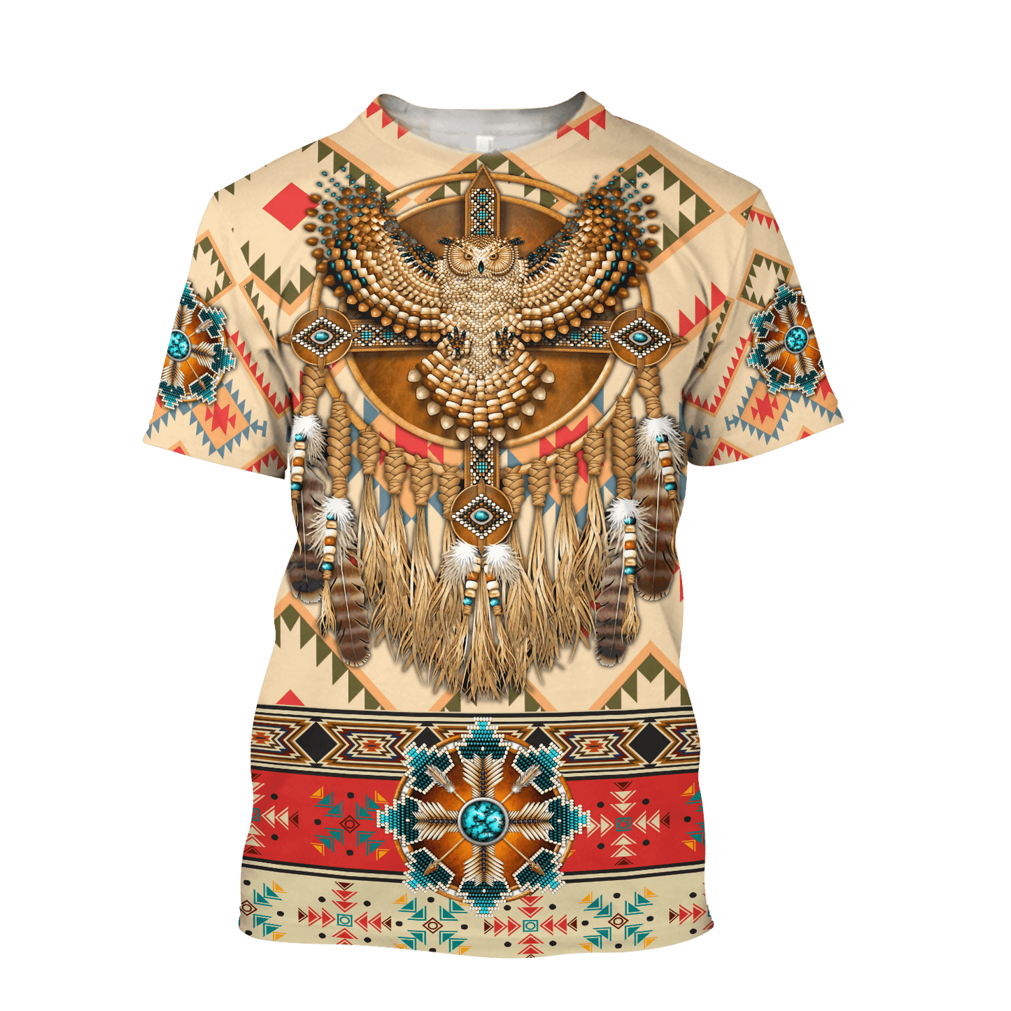 Native American 3D All Over Printed Unisex Shirts