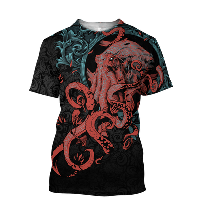 Premium Unisex Hoodie Kraken Gothic Tattoo ML