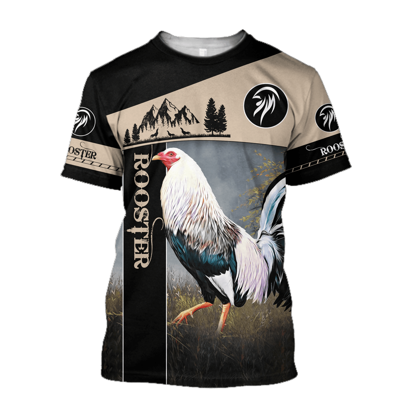Premium Rooster 3D All Over Printed Unisex Shirts