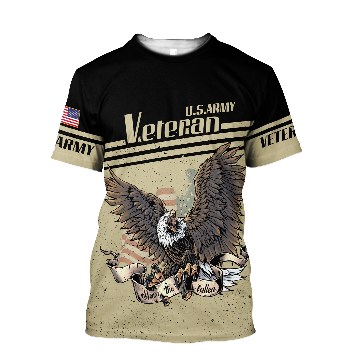 US Army Veteran EagleHonor the fallen Polo Shirt