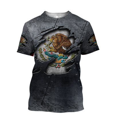 Mexico 3D All Over Printed Shirts VP08042103