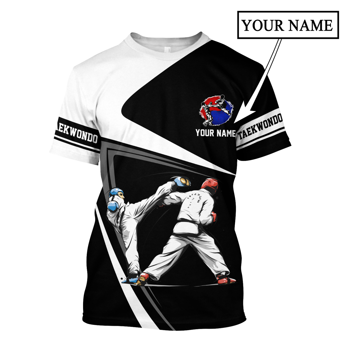 Customize Name Taekwondo Hoodie For Men And Women DD18032104