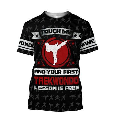 Customize Name Taekwondo Hoodie For Men And Women TNA26032104