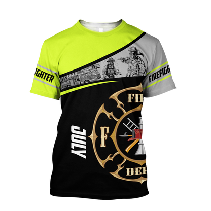 July Firefighter Hoodie For Men And Women MH28012119