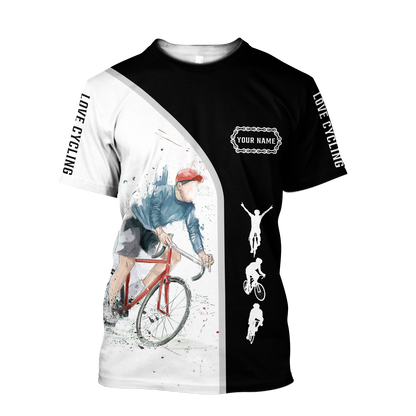 Customize Name Cycling Hoodie For Men And Women MH04032104