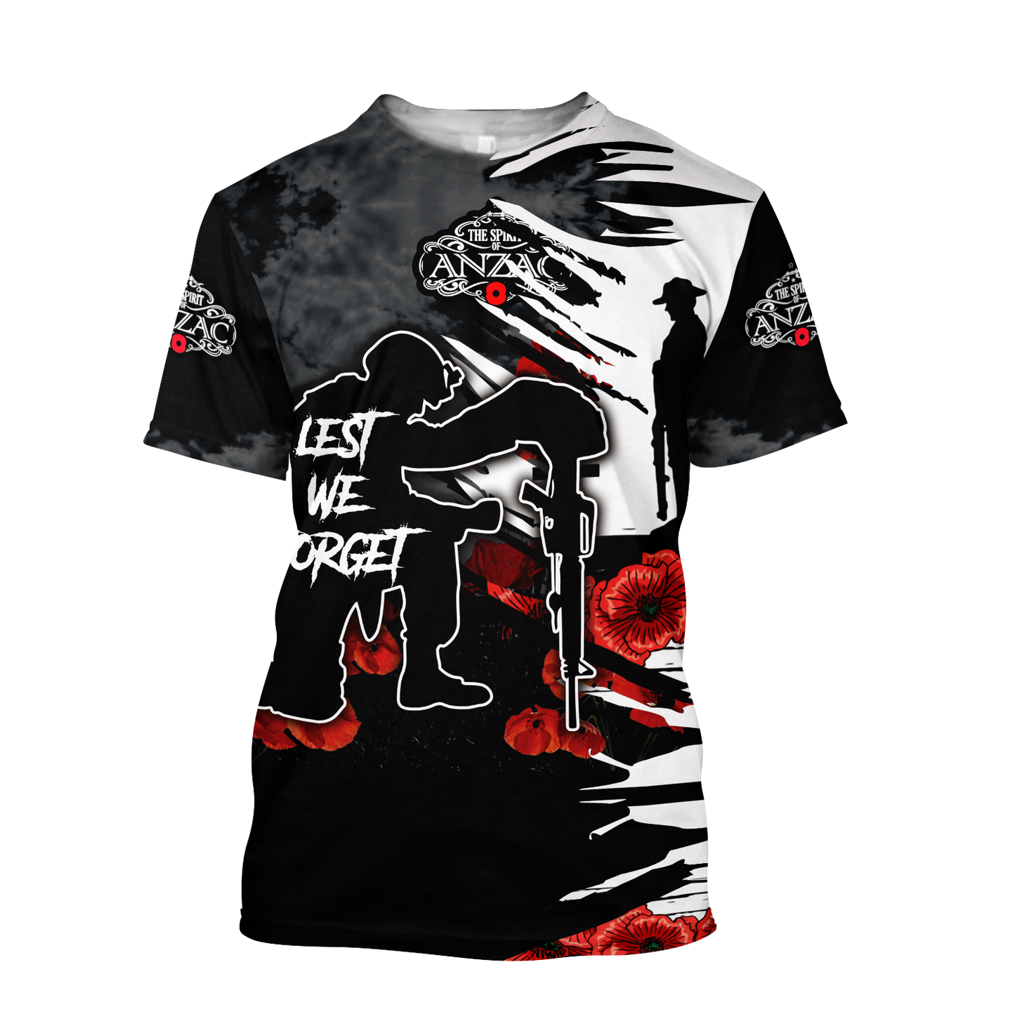 Premium Unisex Hoodie Anzac Day Lest We Forget  ML