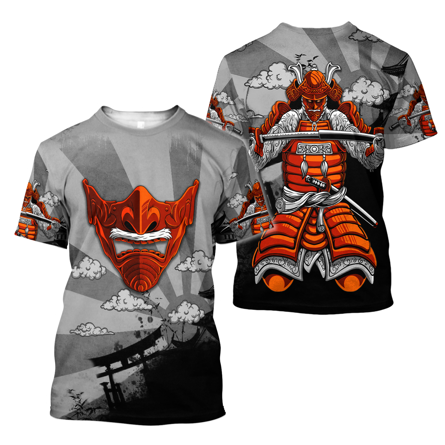 Japan Tattoo 3D All Over Printed Unisex Shirts