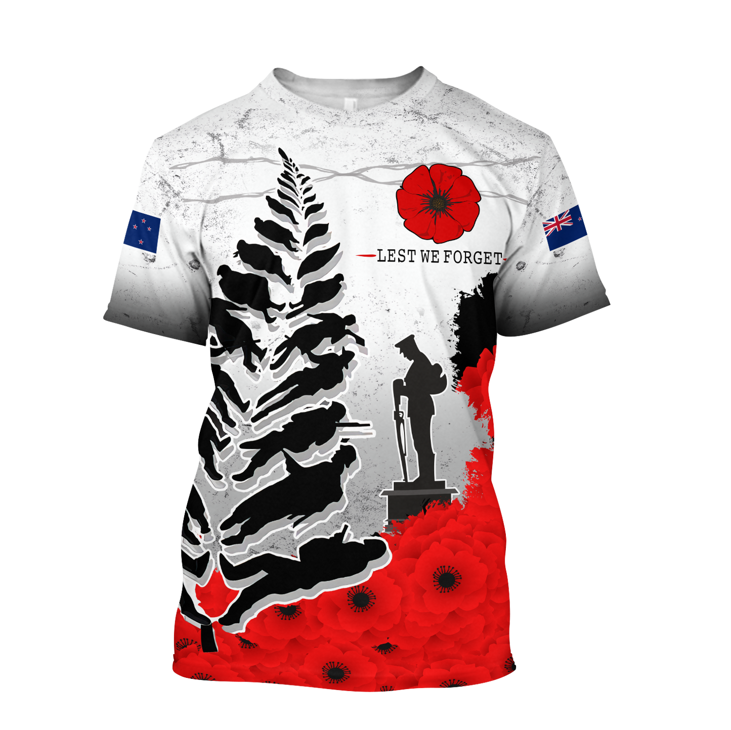 Premium Anzac Day 3D All Over Printed Unisex Shirts