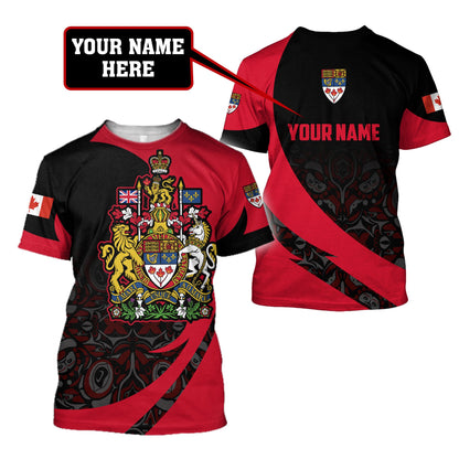Personalized Name XT Canadian Day 3D All Over Printed Shirts AM26032106