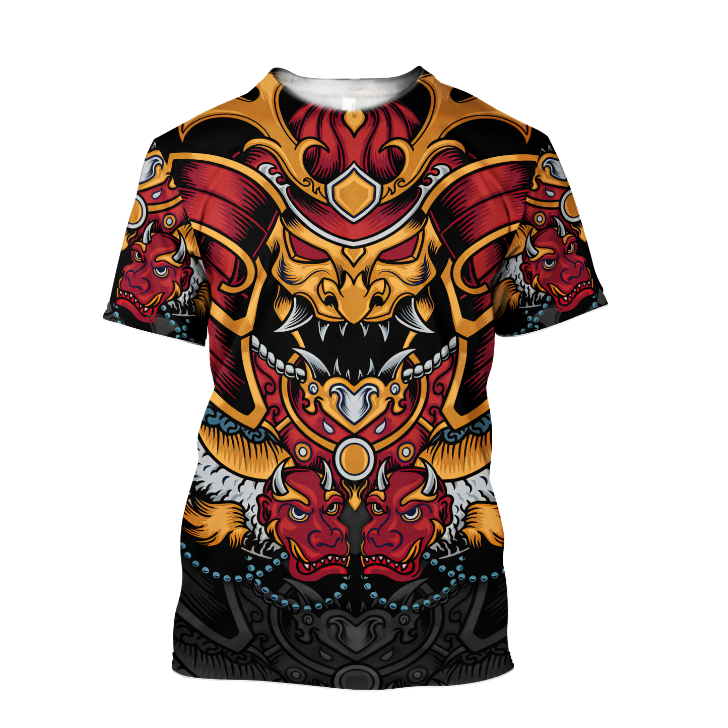 Premium Unisex 3D Printed Oni Samurai Shirts MEI