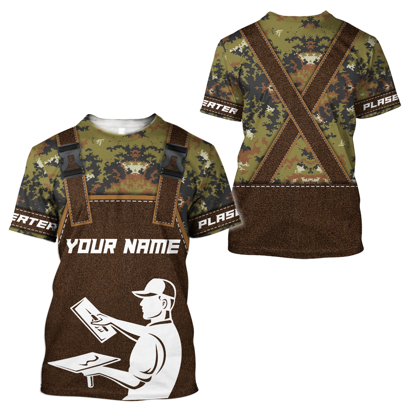 Personalized Name XT Plasterer 3D All Over Printed Clothes SN08032103