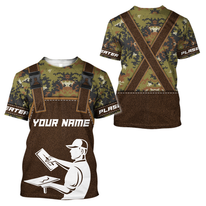 Personalized Name XT Plasterer 3D All Over Printed Clothes SN08032103