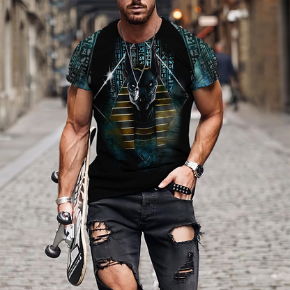 The God Of Egypt - Anubis 3D All Over Printed Unisex Shirts