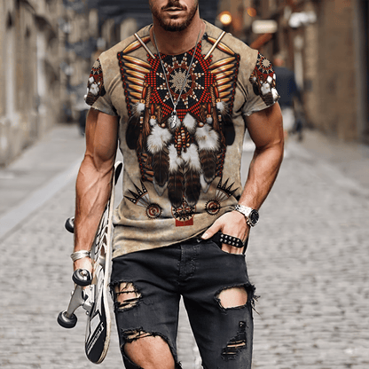 Native American 3D All Over Printed Unisex Shirts