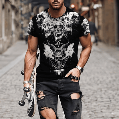 Dark Art Satanic With White Wings Hoodie For Men And Women