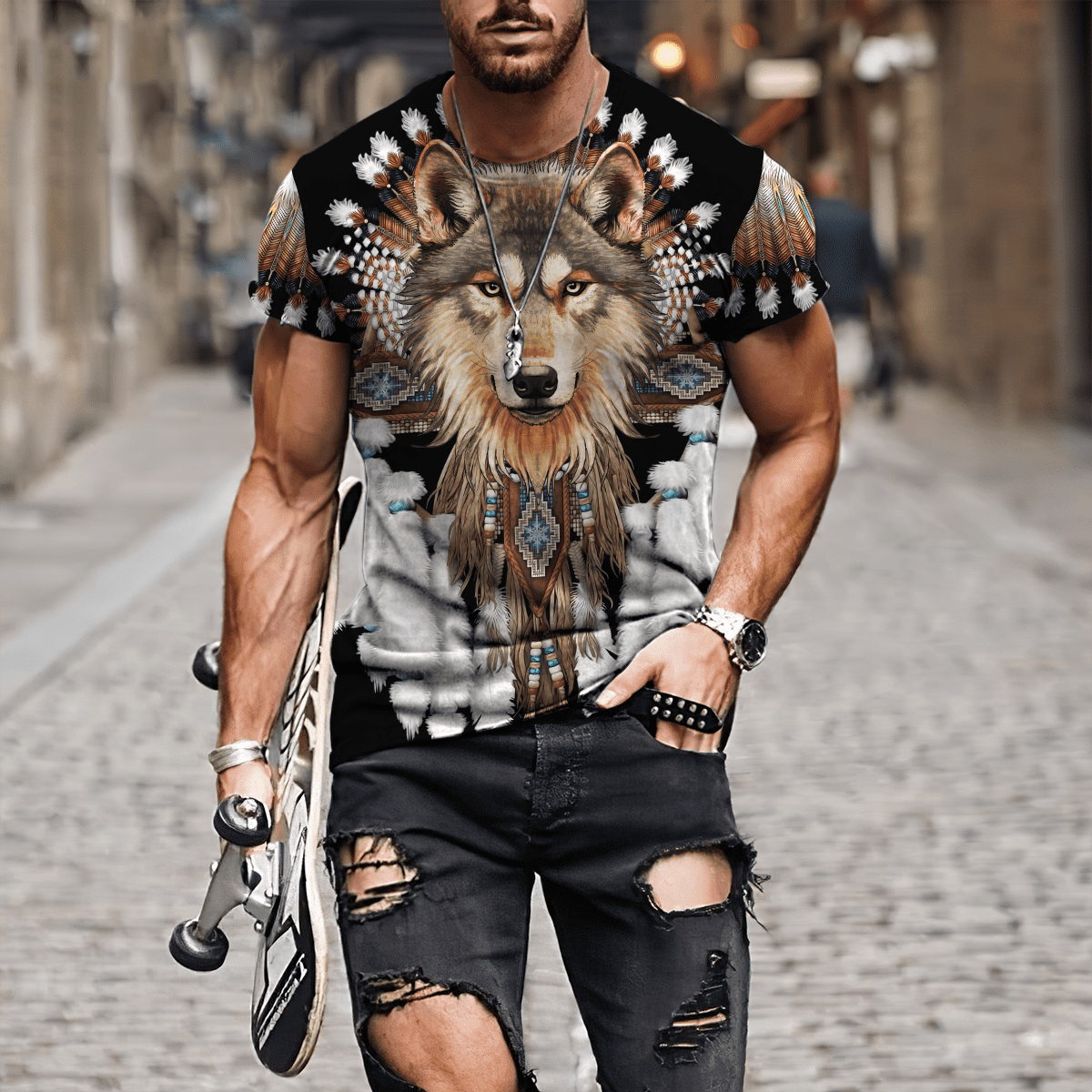 Native American 3D All Over Printed Unisex Shirts