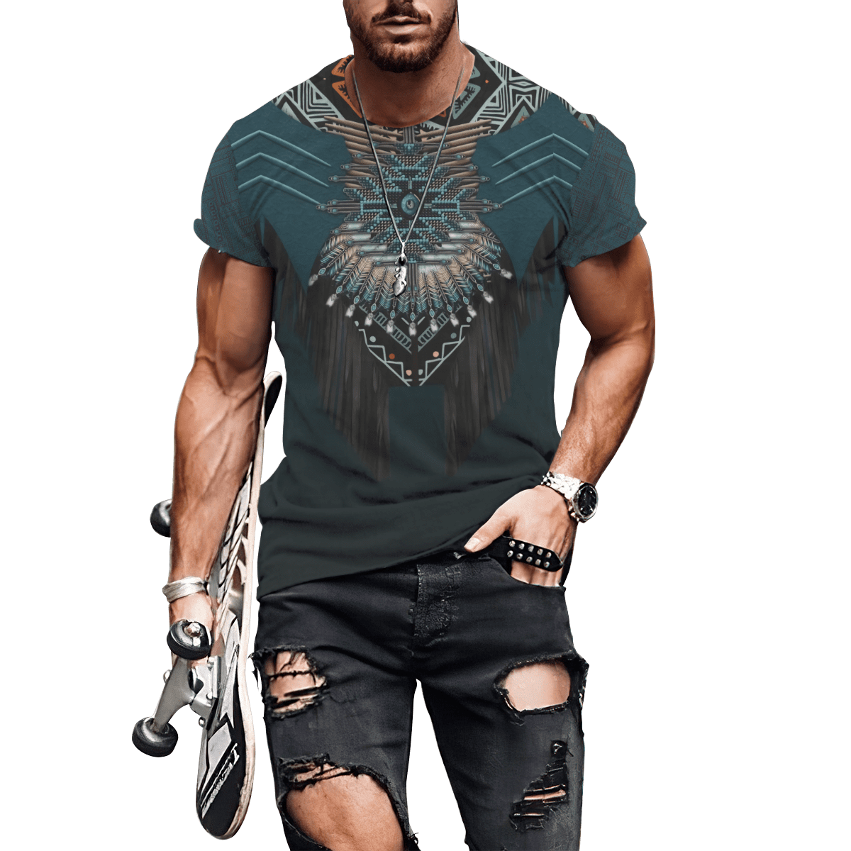 Native American 3D All Over Printed Unisex Shirts