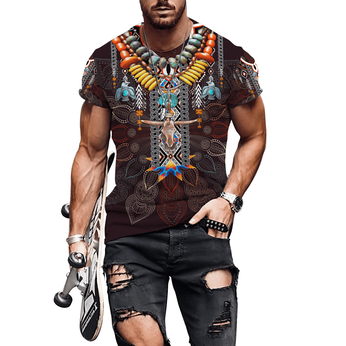Native American 3D All Over Printed Unisex Shirts