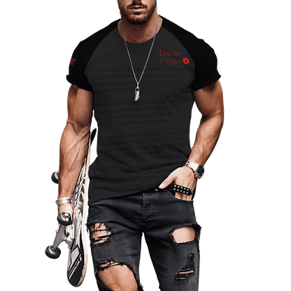 Remembrance Day Lest We Forget 3D All Over Printed Unisex Shirts