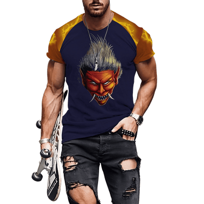 Japan Mythology Raijin 3D All Over Printed Unisex Shirts