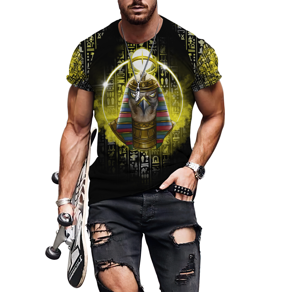 The God Of Egypt - Ra 3D All Over Printed Unisex Shirts