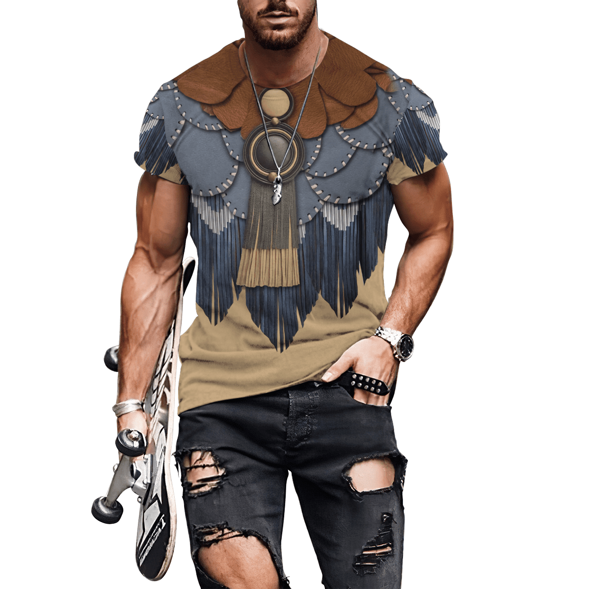 Native American 3D All Over Printed Unisex Shirts