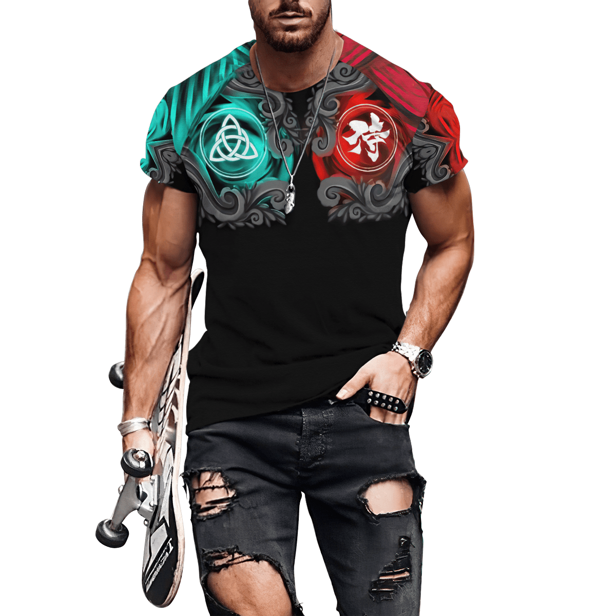 Viking Japan 3D All Over Printed Unisex Shirts