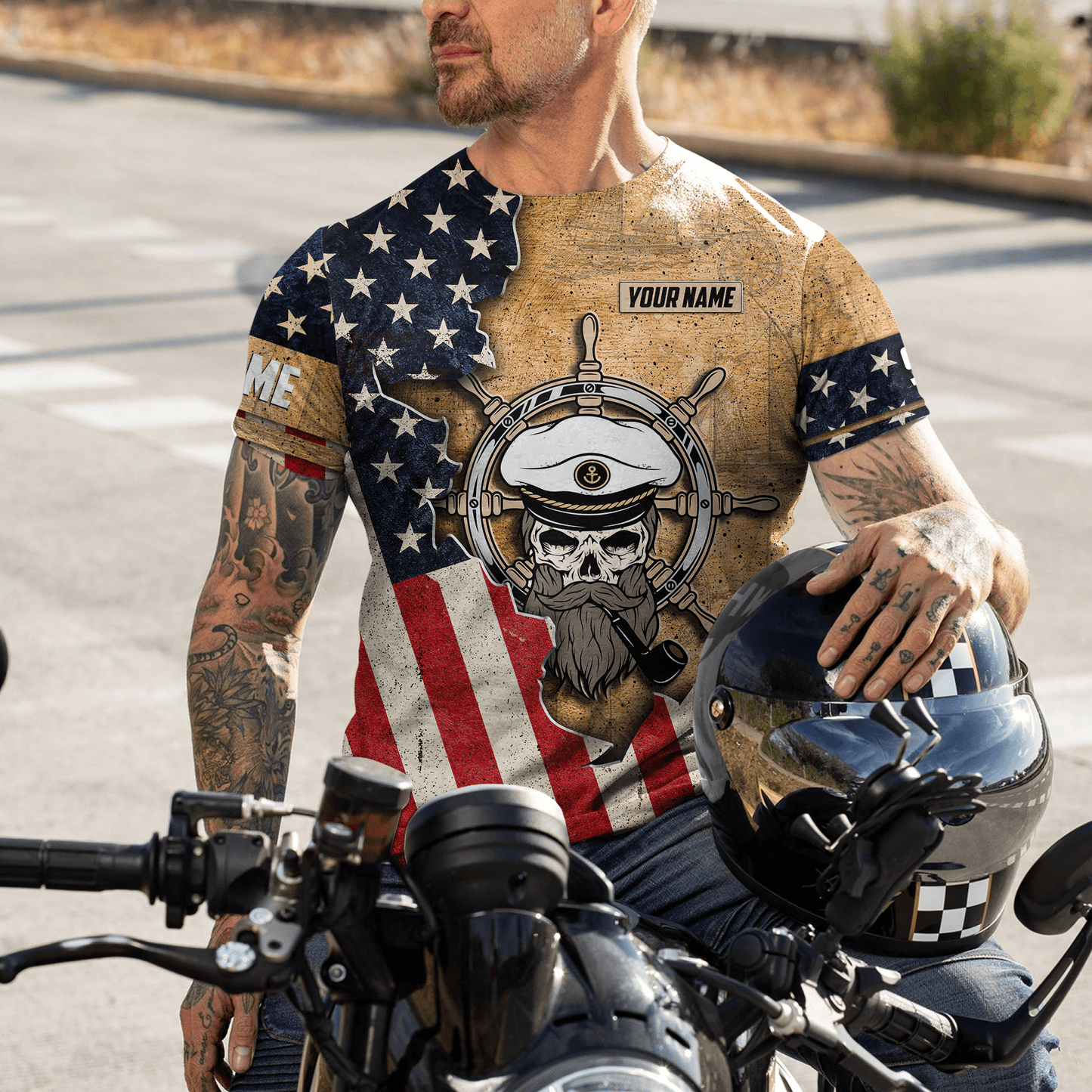 Customized name The Adventure Begins 3D All Over Printed Shirts