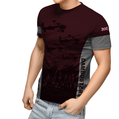 Operation Chastise 'DAMBUSTERS' 3D All Over Printed Unisex Shirts