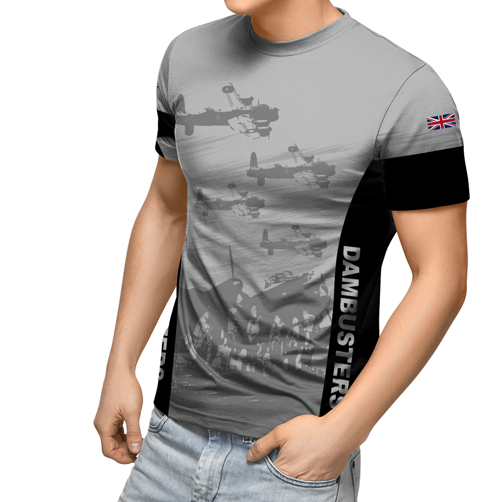Operation Chastise 'DAMBUSTERS' 3D All Over Printed Unisex Shirts