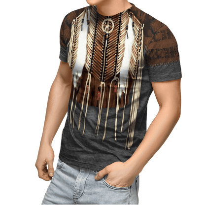 Native American 3D All Over Printed Combo T-Shirt BoardShorts
