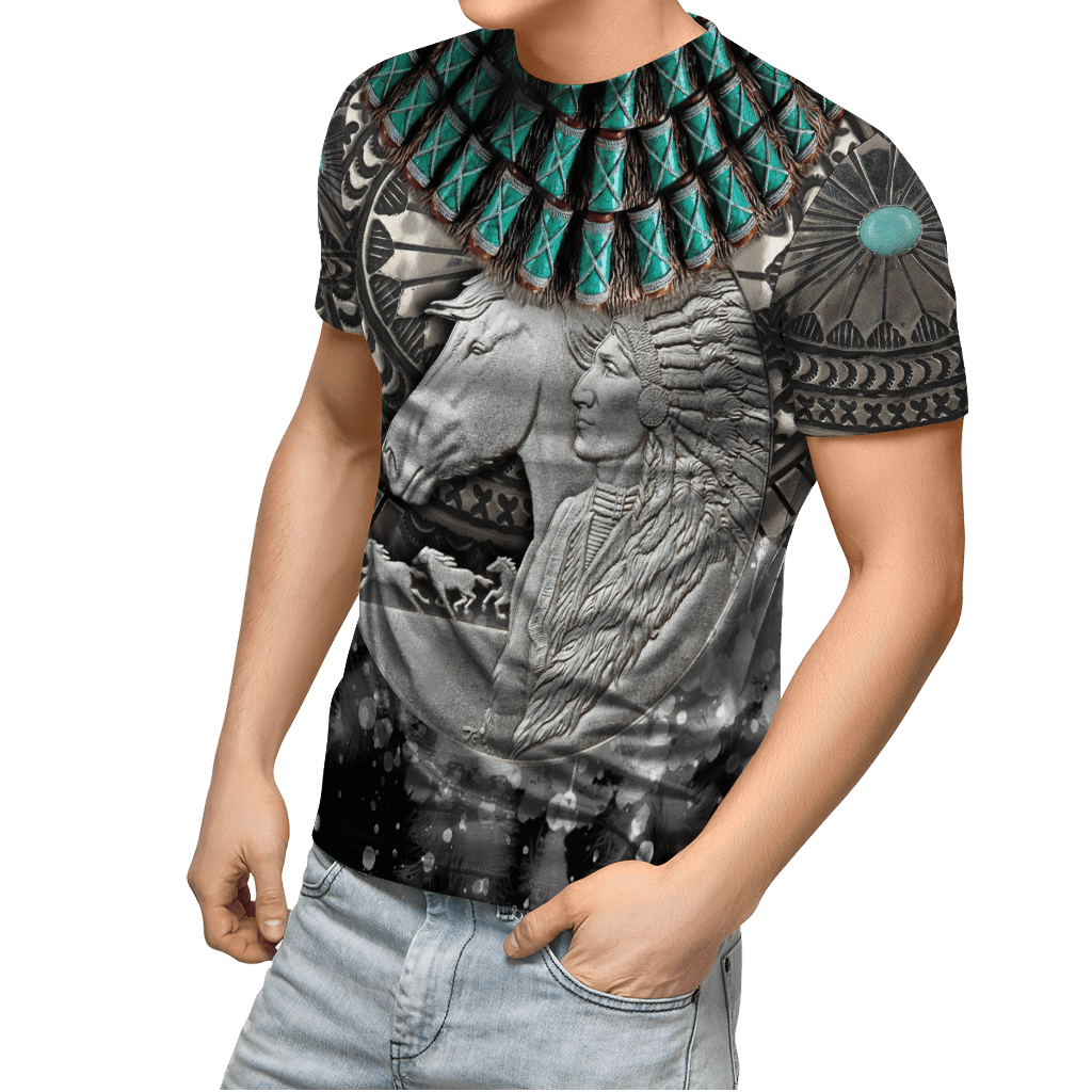 Native American 3D All Over Printed Unisex Shirts