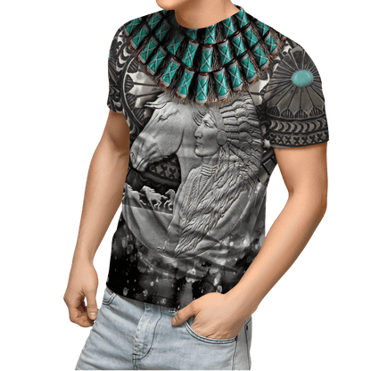 Native American 3D All Over Printed Unisex Shirts
