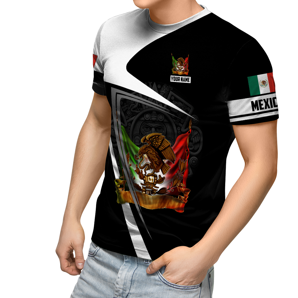 Personalized Name Mexico 3D All Over Printed Unisex Shirts