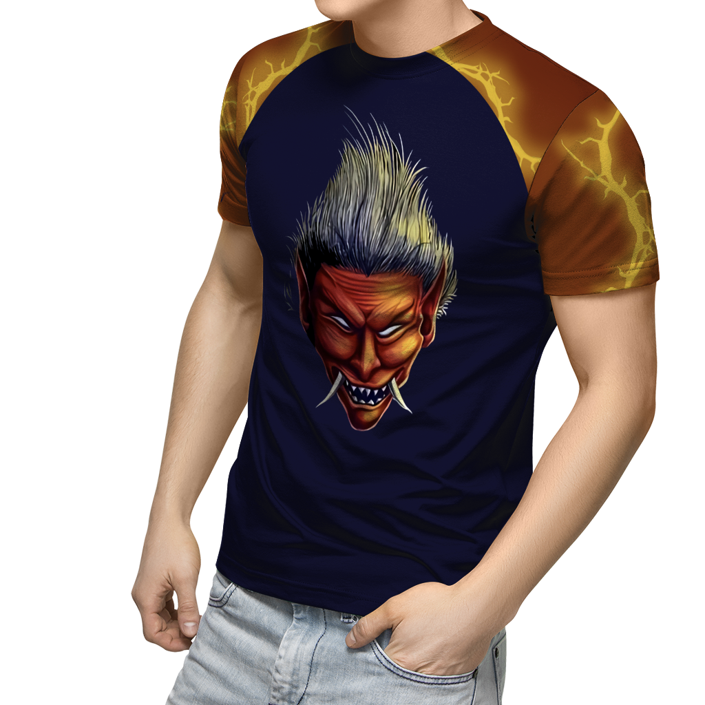 Japan Mythology Raijin 3D All Over Printed Unisex Shirts