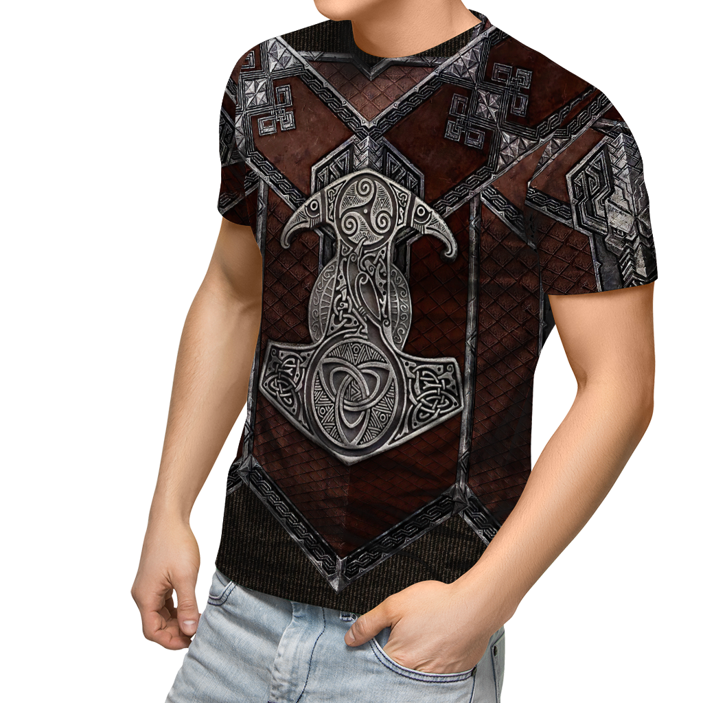 Viking 3D All Over Printed Combo T-Shirt BoardShorts
