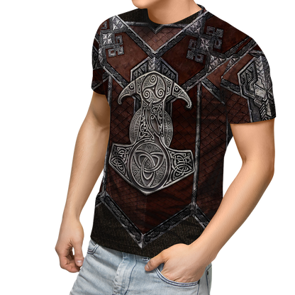 Viking 3D All Over Printed Combo T-Shirt BoardShorts