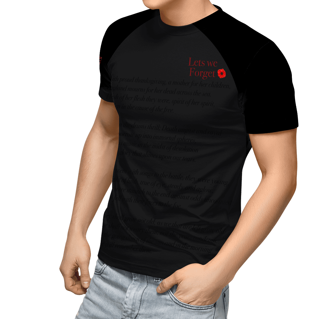 Remembrance Day Lest We Forget 3D All Over Printed Unisex Shirts