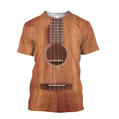 Premium Ukulele 3D All Over Printed Unisex Shirts
