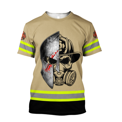 Firefighters 3D All Over Printed Hoodie Shirts For Men And Women MH08122003