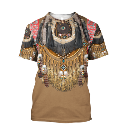 Premium Native American Culture 3D Printed Unisex Shirts