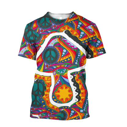 Hippie Organic 3D All Over Printed Hoodie Shirts For Men And Women MH09122002HH